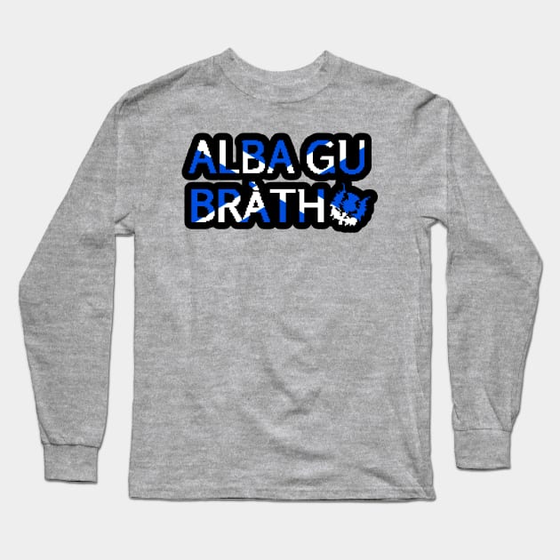 Alba gu bràth Long Sleeve T-Shirt by Caleb Smith, illustrator